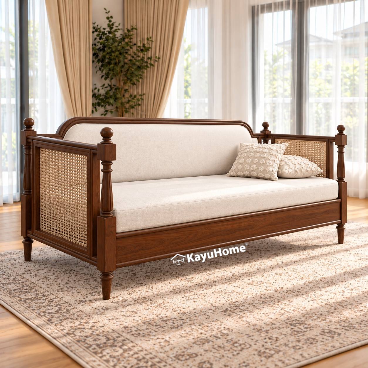 Montara Wooden Daybed — official KayuHome catalogue image