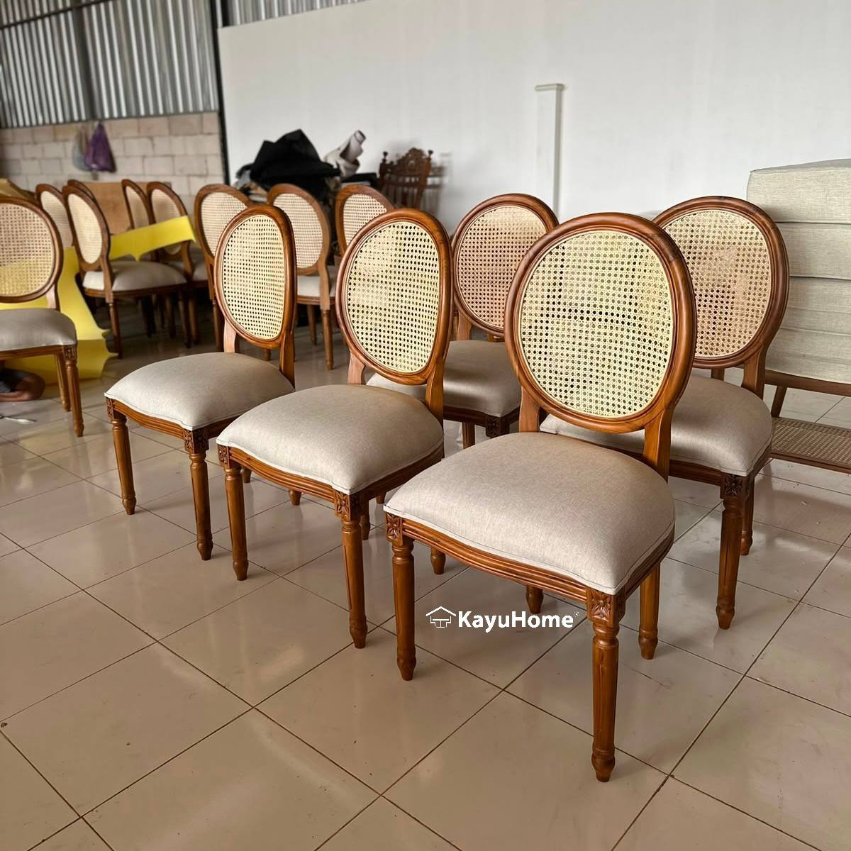 Bella Rattan Teak Chair — official KayuHome catalogue image