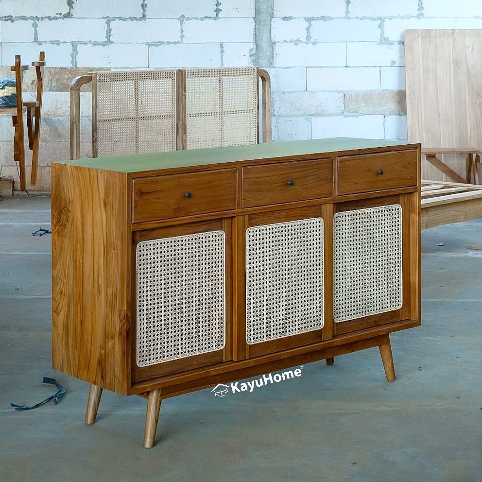Ruma Rattan Cabinet — official KayuHome catalogue image