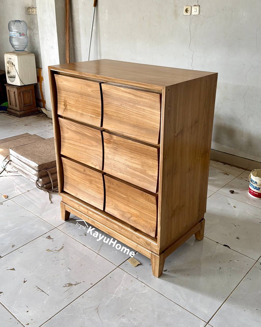 Classic Curve Drawer Cabinet — official KayuHome catalogue image