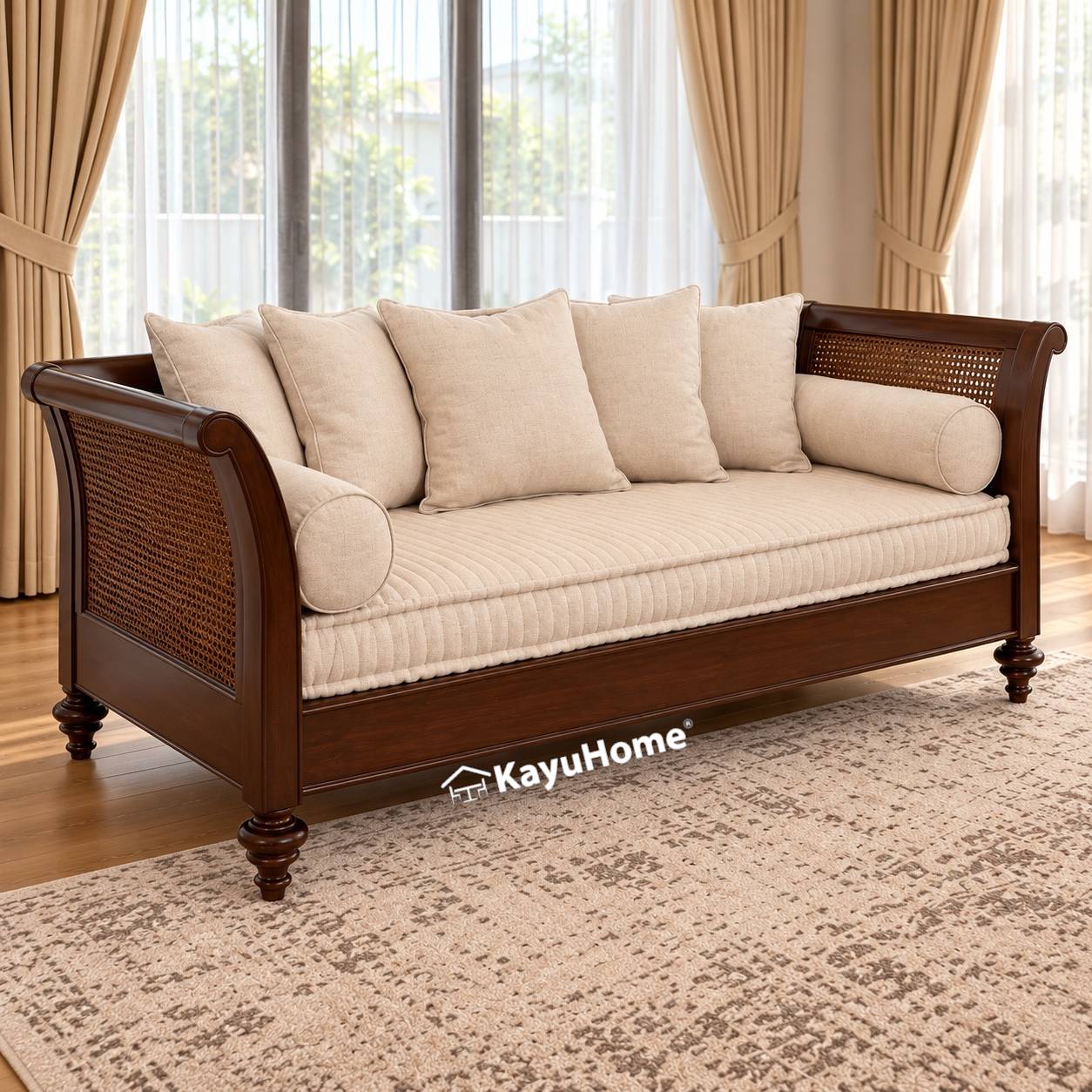Elwood Teak Daybed — official KayuHome catalogue image